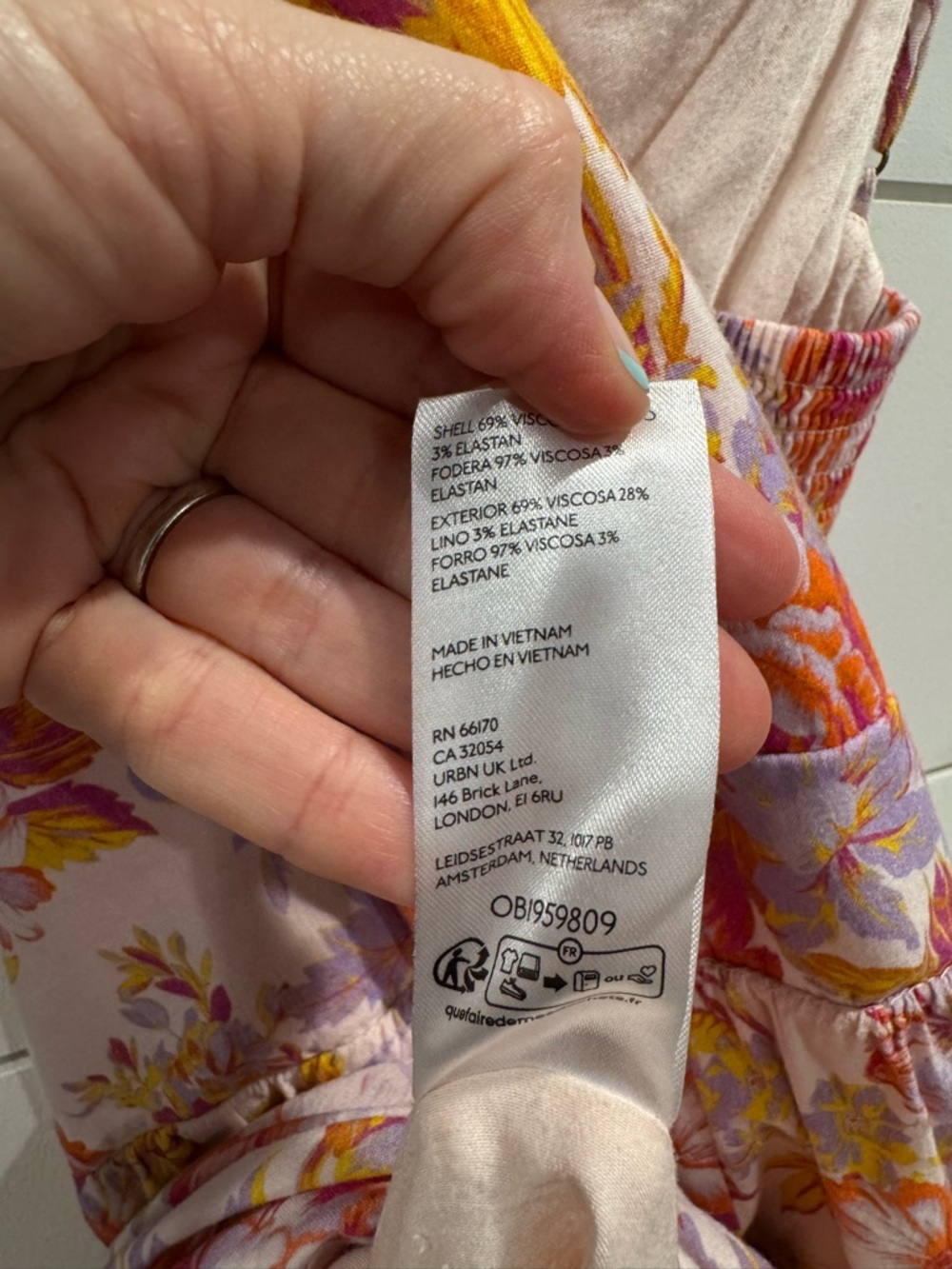 BHLDN Aubree Sleeveless Linen pink Floral Fit & Flare Maxi Dress - Picture 7 of 10